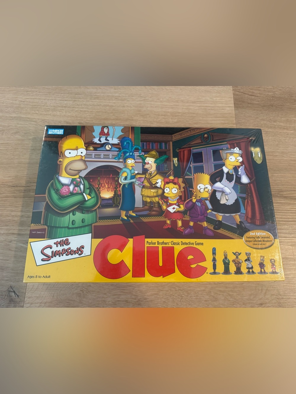 The Simpsons Clue Detective Board Game (2002)